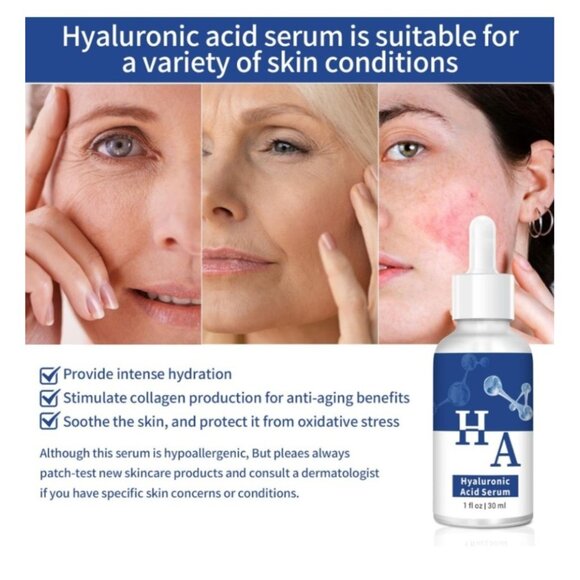 ✅Hyaluronic Acid Moisturizing Serum ABOTE Brand - NEW 1 fl. oz; See 3/$20 Sale - Picture 4 of 6